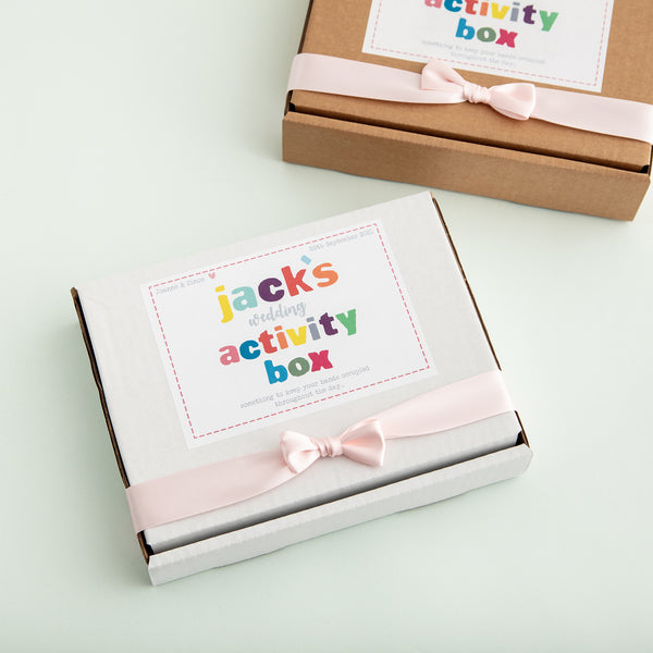 Personalised Wedding Gift Box | Activity Box | Child Activity Pack | Wedding Favour | Filled Box | Thank You Box | Table Favour | EUCALYPTUS Personalised Wedding Gift Box | Activity Box | Child Activity Pack | Wedding Favour | Filled Box | Thank You Box | Table Favour | EUCALYPTUS
