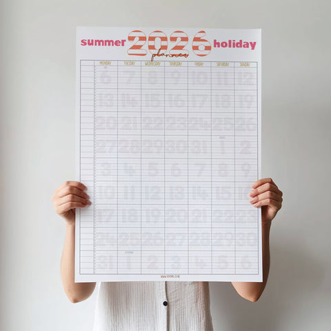 2026 Summer Holiday Planners