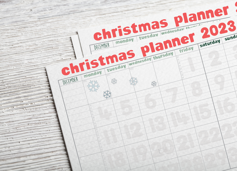 Christmas Holiday Wall Planner 2023
