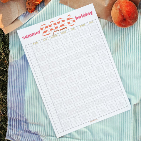 PRINTABLE Summer Holiday Planner 2026