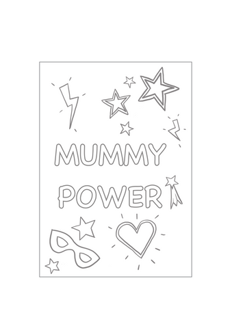 Mothers Day Printable Colouring Sheets